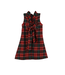 Gabby. Back Bow Blair Red Tartan Dress