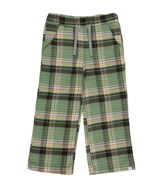 Me & Henry Green/Brown Plaid Rockford Lounge Pants