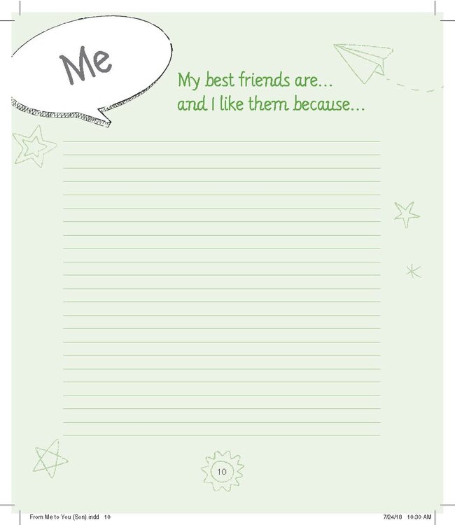 Harvest House From Me to You Son