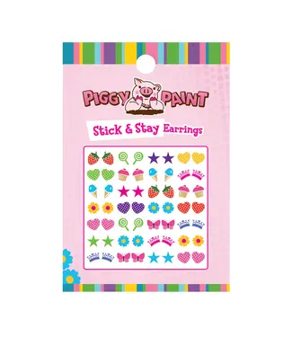 Piggy Paint Stick & Stay Earrings