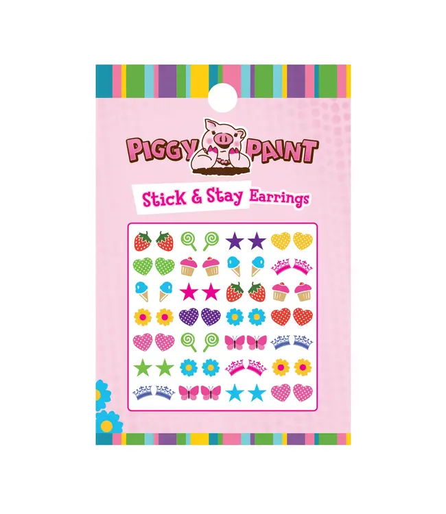 Piggy Paint Stick & Stay Earrings