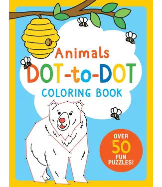 Animals Dot-To-Dot Coloring Book