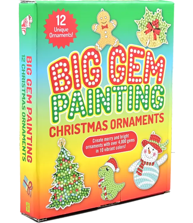 Christmas Ornaments Big Gem Painting Kit