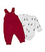 Kissy Kissy Christmas Deer Cheer Overall Set