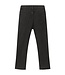 Black Peached Raw Emie Straight High Rise Jeans