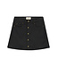 DL1961 Jenny Black Coated Mini Skirt