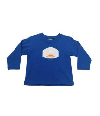 Luigi Royal Blue Boys L/S Tee-Basketball