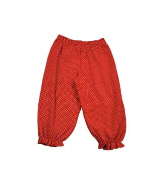 Luigi Red/White Polka Dot Pant