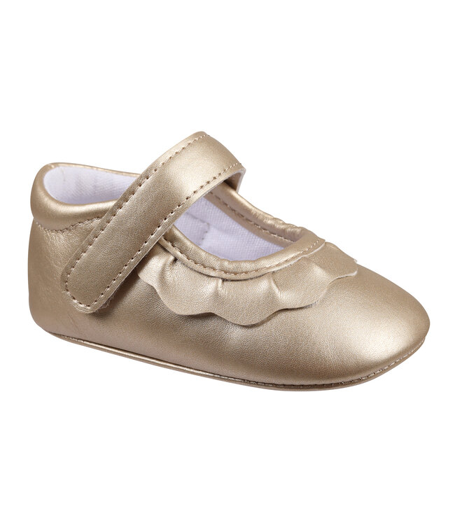 Oomphies Amina Gold Crib Shoe