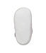 Darcy White Leather Crib Shoe