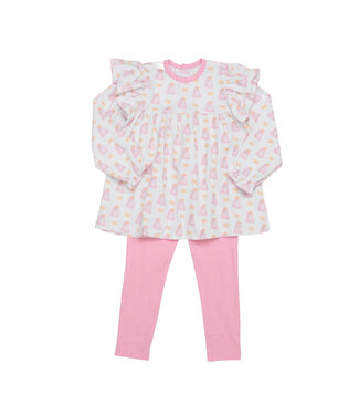 The Oaks Apparel Ghostly Pink Mary Reese Pant Set