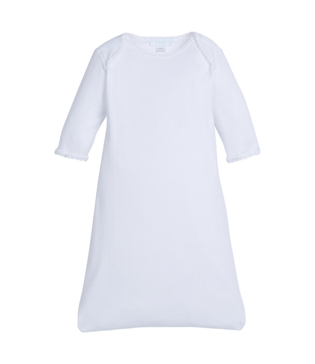 Little English White Crochet Gown
