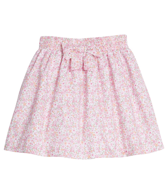 Little English Oakleigh Floral Smocked Bow Skirt