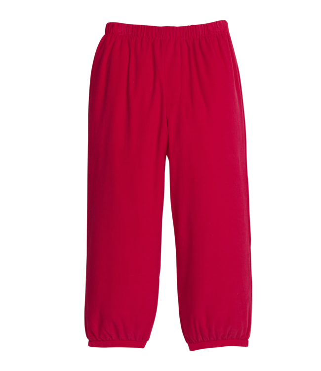 Little English Red Corduroy Banded Pant