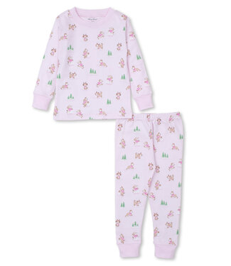 Kissy Kissy Pink PJs Puppy Snowball Pranks Snug PJ Set INF