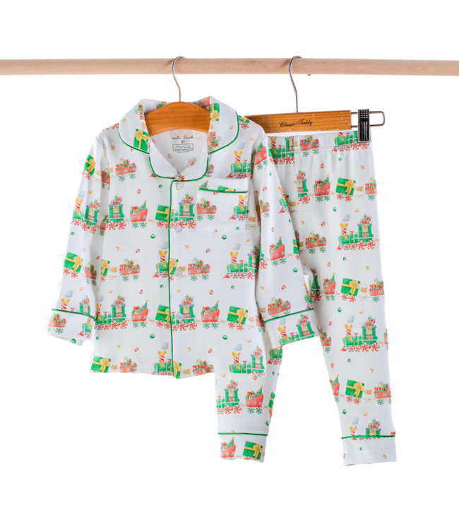 Nola Tawk Santa's Sweet Express Organic Cotton PJ