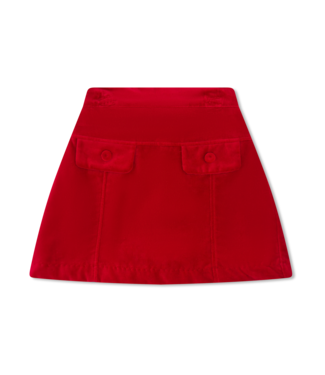 Lullaby Set *PRE-ORDER* Ruby Red Velvet Claire Skirt