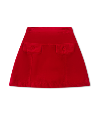 Lullaby Set Ruby Red Velvet Claire Skirt 16