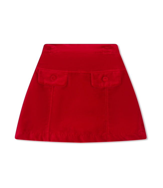 Lullaby Set *PRE-ORDER* Ruby Red Velvet Claire Skirt