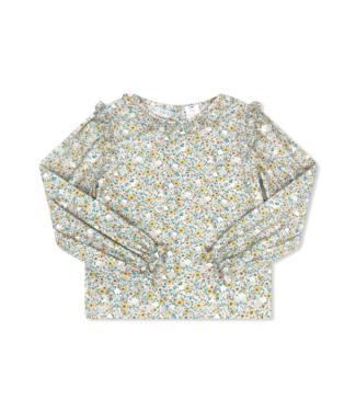 Lullaby Set *PRE-ORDER* Tupelo Yellow Floral Evelyn Blouse