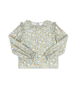 Lullaby Set Tupelo Yellow Floral Evelyn Blouse