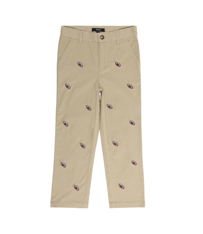 Pedal Khaki Football Chino Pants