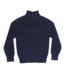 Pedal Navy Aspen 1/4 Zip Sweater