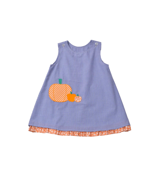 Funtasia Too Blue Turkey/Pumpkins Reversible Jumper