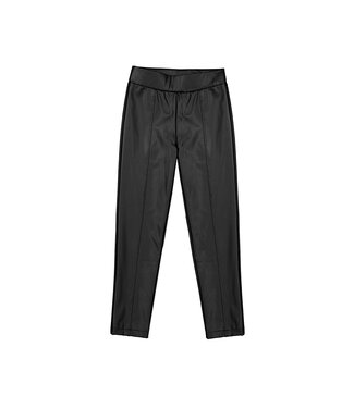 Mayoral Black Knit (Leather) Legging