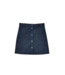 Navy Blue Woven Skirt