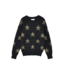 Molly Bracken Black w/Stars Knit Sweater