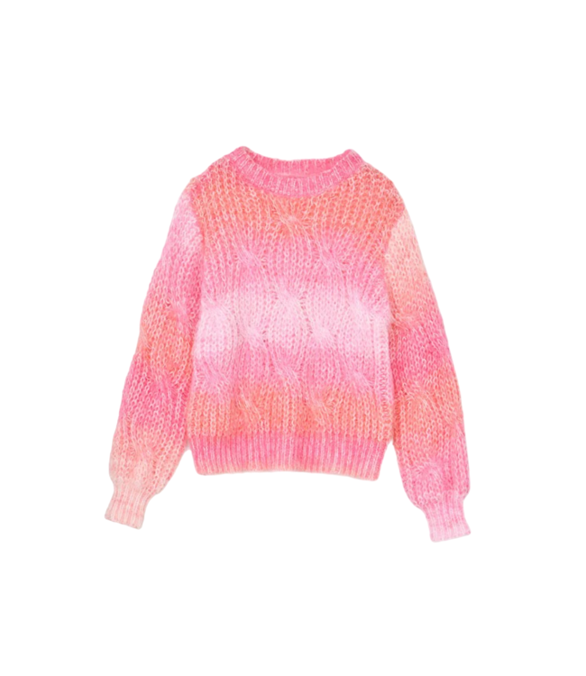 Molly Bracken Pink Knitted Sweater