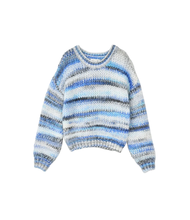 Molly Bracken Blue Knitted Sweater