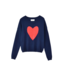 Molly Bracken Navy Blue Knitted Sweater