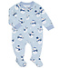 Sara's Prints Gentle Snowman Footed PJ