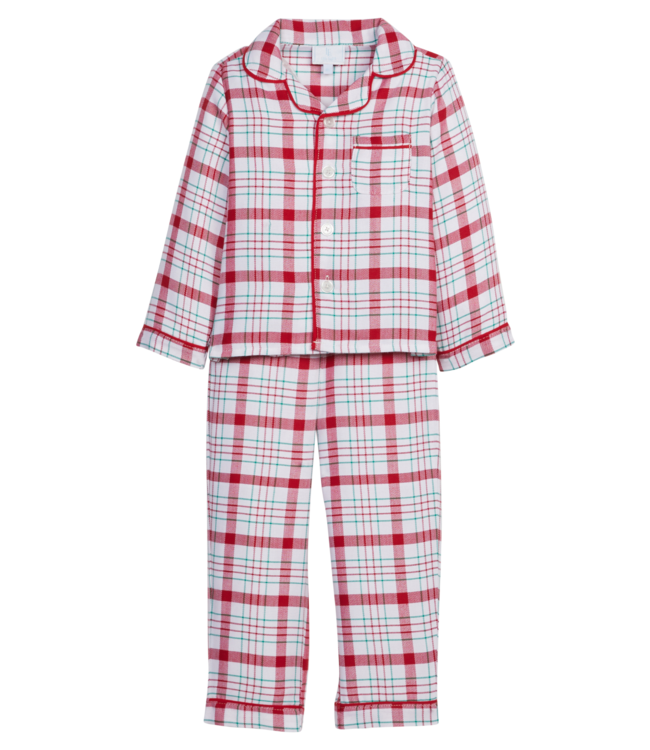 Little English Holiday Plaid Classic Pajama Set