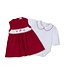 Kissy Kissy CLB Holiday Medley 24 Jumper Set w/ Hand Emb.