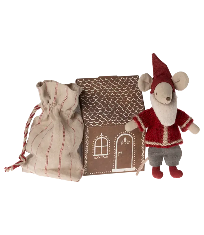 Maileg Santa Mouse