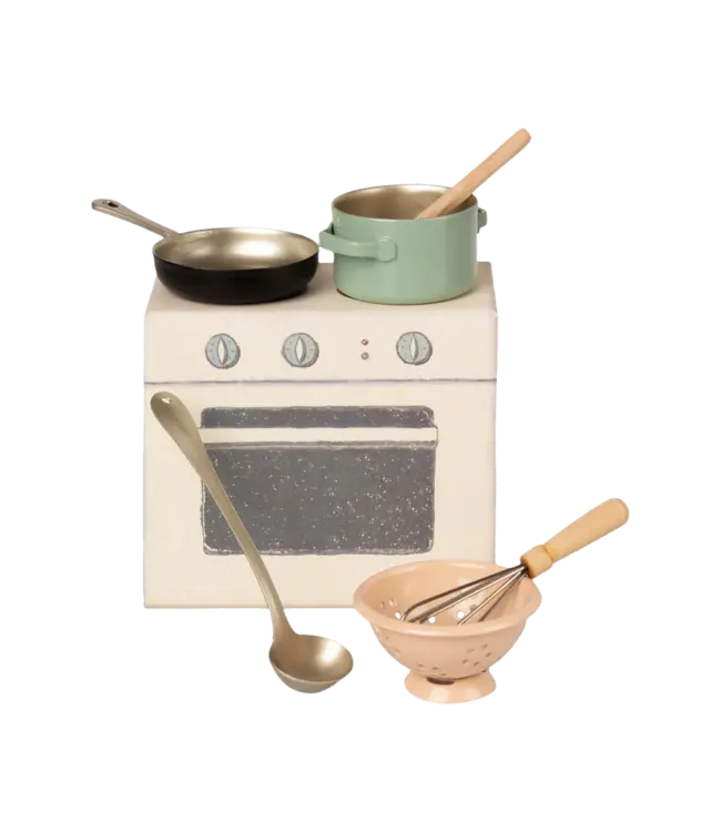 Maileg Miniature Cooking Set