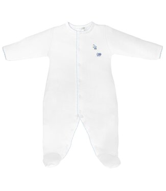 LydaBaby White Construction Footie