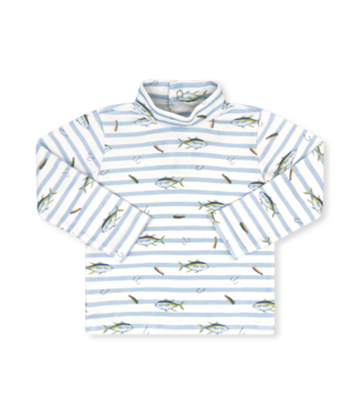 Lullaby Set Tiny Tot Turtleneck Fish Tales