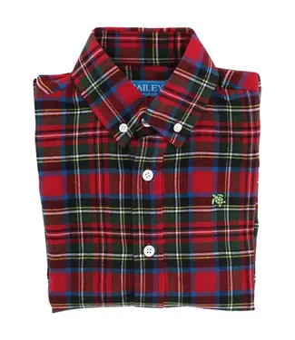 Bailey Boys Wales Plaid Button Down Tween