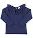 Bailey Boys Navy L/S Ruffled Tee