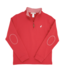 Beaufort Bonnet Richmond Red/Worth Ave Wh Hayword Half Zip Shirt