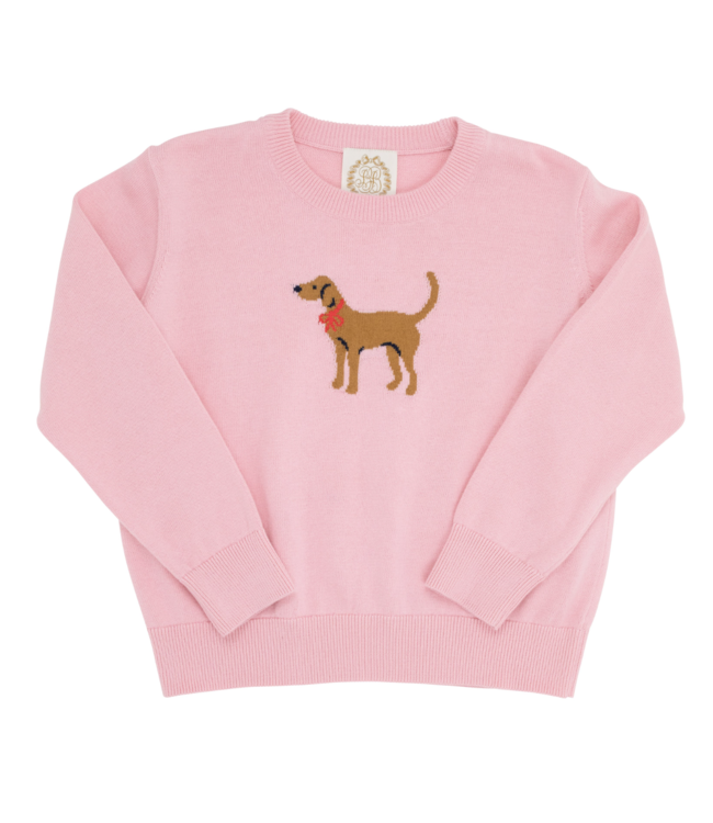 Beaufort Bonnet Hamptons Hot Pink/Dog Isabelle Intarsia Sweater