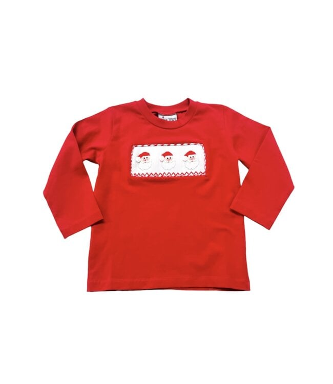 Red Smocked Santa T-Shirt