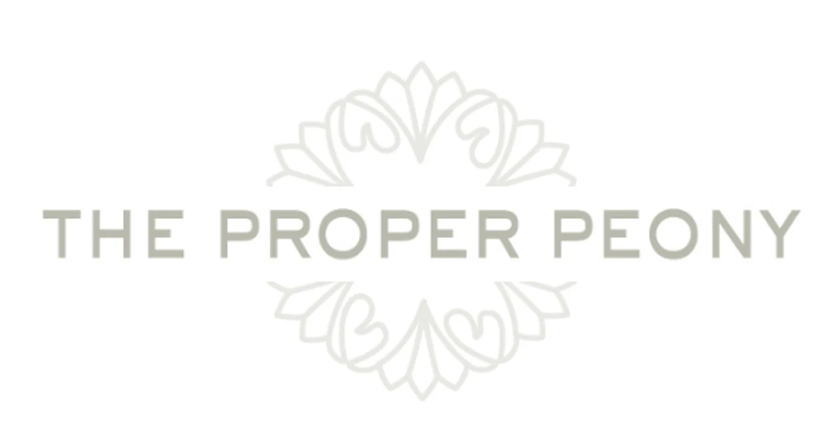 the proper peony