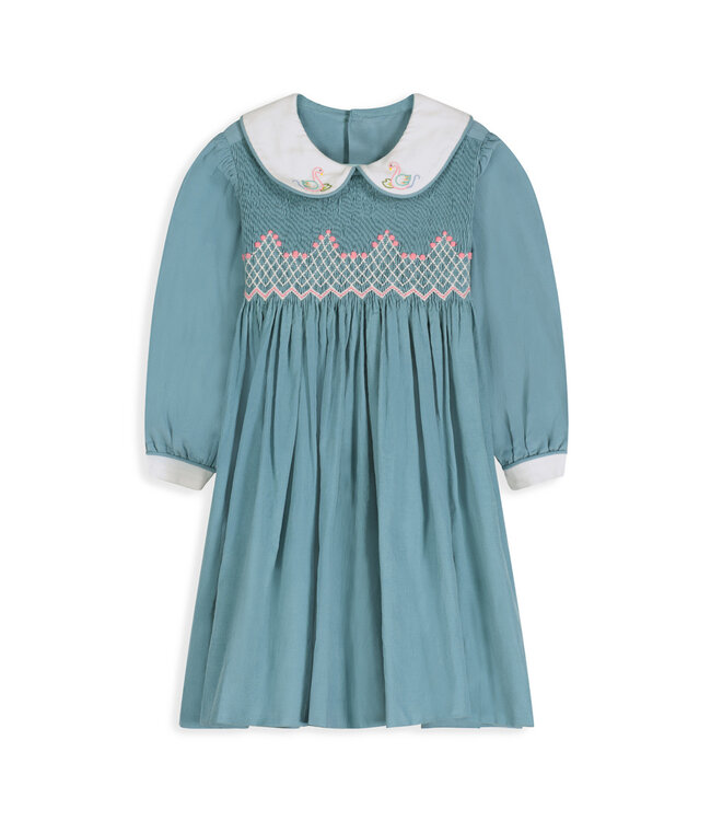 bella bliss Cornflower Blue Sophie Corduroy Dress