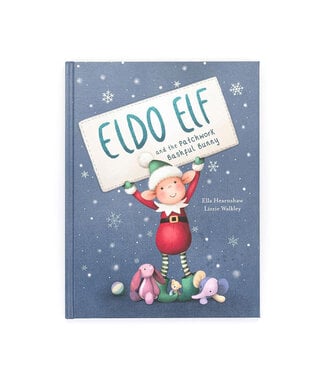 Jellycat Eldo Elf and the Patchwork Bashful Bunny Book