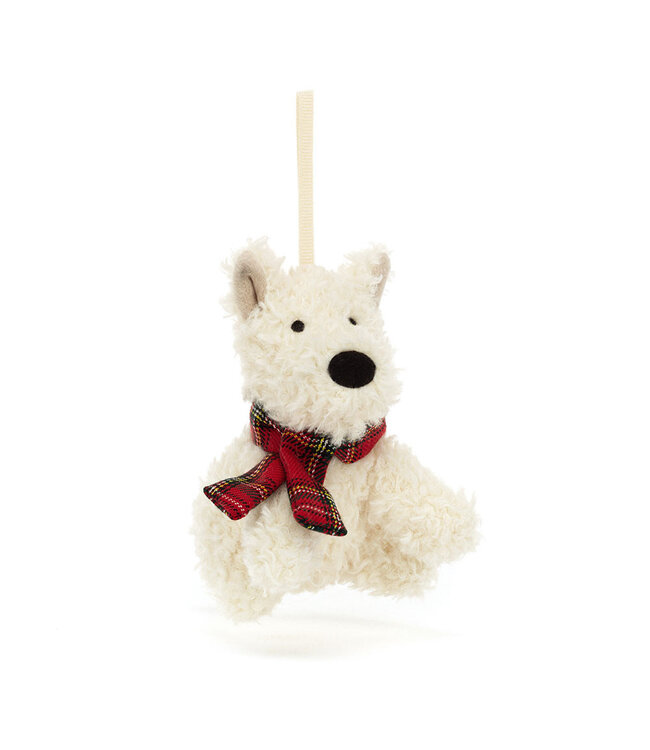 Jellycat Munro Scottie Dog Ornament